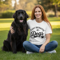 Load image into Gallery viewer, "Easily Distracted By Dogs" Everyday Tee