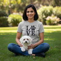 Load image into Gallery viewer, "Love PawPrint" Everyday Tee