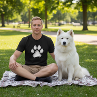 Load image into Gallery viewer, "PawPrint" Unisex Crewneck T-shirt